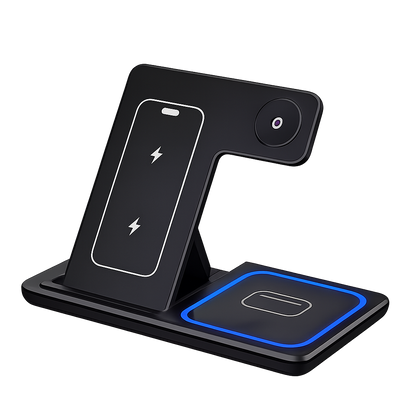 Cargador Inalámbrico 3 en 1